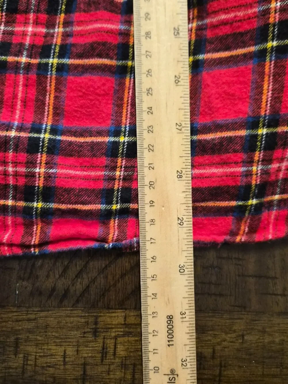 J Crew Shirt Mens Size Medium Red Plaid Flannel Long Sleeve Button Up G511